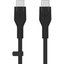 Belkin Boostcharge Siyah Flex Silikon USB Tip C - C Kablo