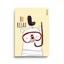Ninobook Big Relax Bear Renkli Butik Defter