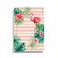 Ninobook Big Flamingos Renkli Butik Defter