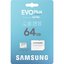 Samsung Evo Plus MB-MC64SA Class 10 UHS-I U1 A1 V10 64 GB Micro SD Kart