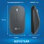 Lenovo Lecoo WS214 1200 DPI Kablosuz Optik Mouse Gri