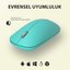 Lenovo Lecoo WS214 1200 DPI Kablosuz Optik Mouse Turkuaz