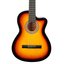 Barcelona LC 3900 CBSB Cutaway Brown Sunburst Klasik Gitar