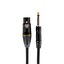 Kozmos KCL-062-3M XLR-TS 635mm Mono 3mt Kablo