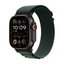 Apple Watch Ultra 2 GPS + Cellular 49mm Case with Dark Green Alpine Loop - Medium