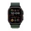 Apple Watch Ultra 2 GPS + Cellular 49mm Case with Dark Green Alpine Loop - Medium