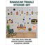 İstisna Ramazan Temalı 76 Parça Cam Sticker
