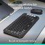 LOGITECH Pop Icon Bluetooth Klavye & Mouse Seti Grafit 