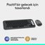 LOGITECH Pop Icon Bluetooth Klavye & Mouse Seti Grafit 