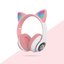 Soundme SM-61P Kedili Kulak Üstü Kulaklık Pembe