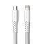 Nautıca C420 20W Lightning & Typ-C Şarj Kablosu Beyaz