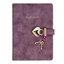 Victoria's Journals Hush Kilitli Defter 160 Yaprak Çizgili, Mor