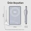 Bix PB114 5000mAh 20W Dahili Type-C Kablolu 15W Manyetik Kablosuz Şarj Özellikli Portatif Powerbank Taşınabilir Hızlı Şarj Cihazı