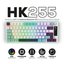 Hawk Gaming HK255 Gri - Yeşil RGB %75 TKL Membrane Switch Kablolu / Kablosuz Oyuncu Klavyesi