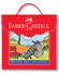 Faber-Castell Plastik Çantalı Tutuculu 24 Renk Pastel Boya 