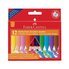 Faber-Castell Grip Jumbo Wax 12 Renk Crayon Pastel Boya 
