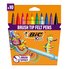 Bic Visa Fırça Uçlu 10'lu Keçeli Boya Kalemi Bic Visa Fırça Uçlu 10'lu Keçeli Boya Kalemi