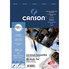 Canson 1557 Fineface A5 Üstten Spiralli Çok Amaçlı Resim Blok